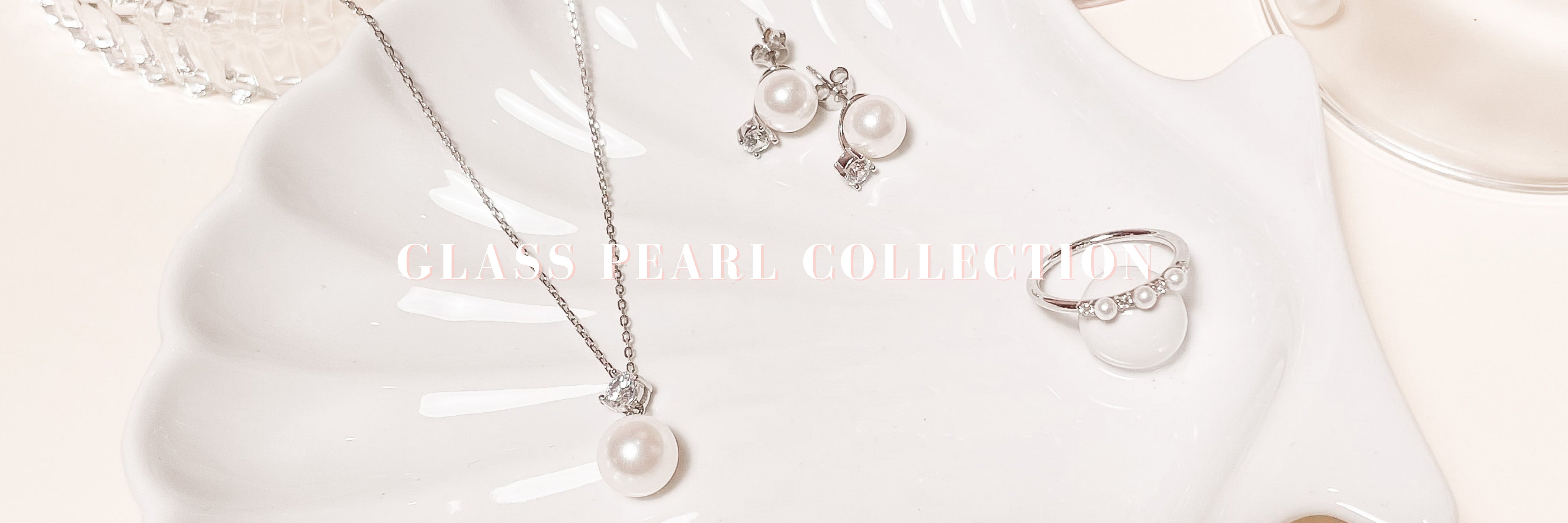 Glass Pearl Jewellery, Diamond Simulant, Affordable Jewellery, The Starry Co., Debbie Soon, 925 Silver, Hypoallergenic