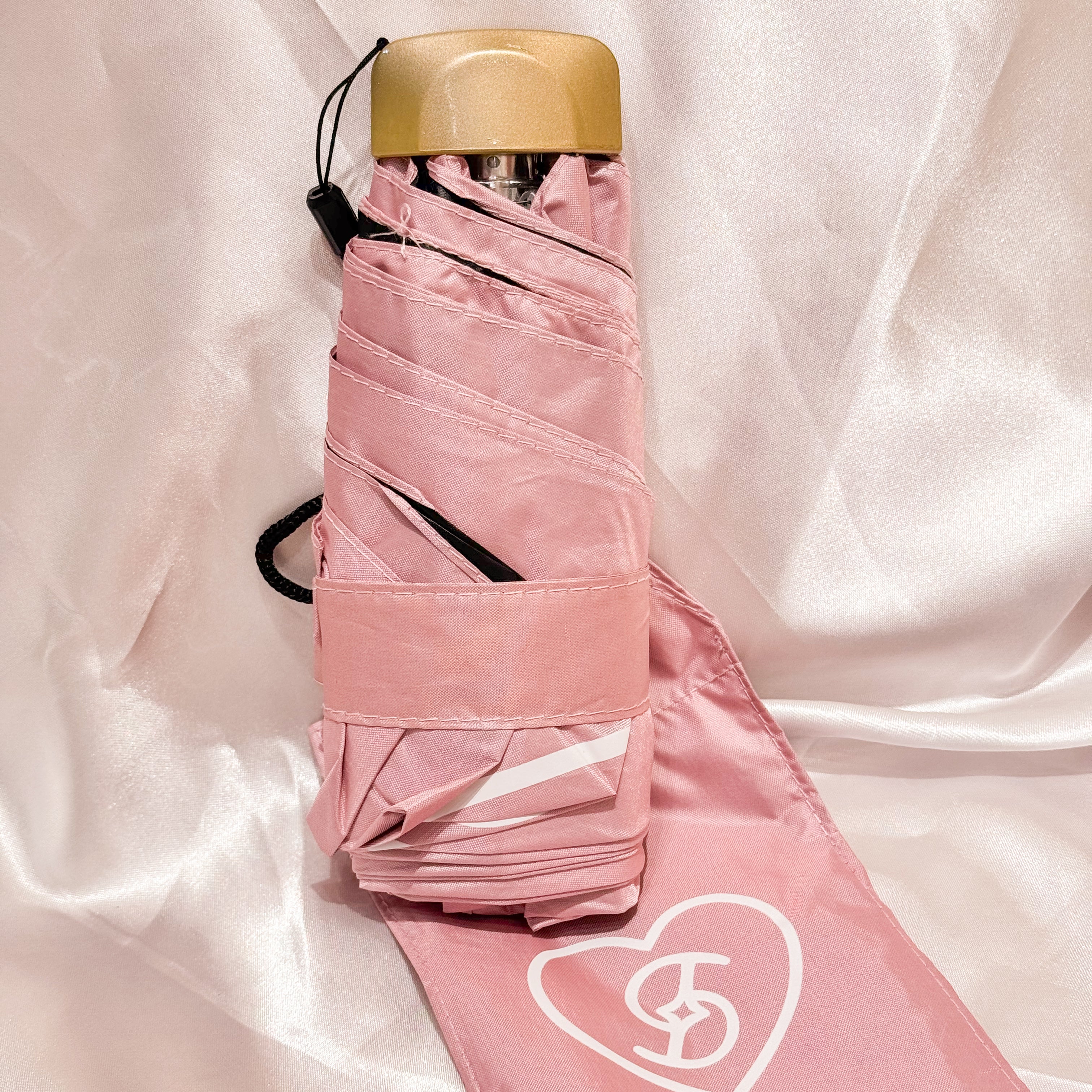 STARRY PINK MONOGRAM UMBRELLA