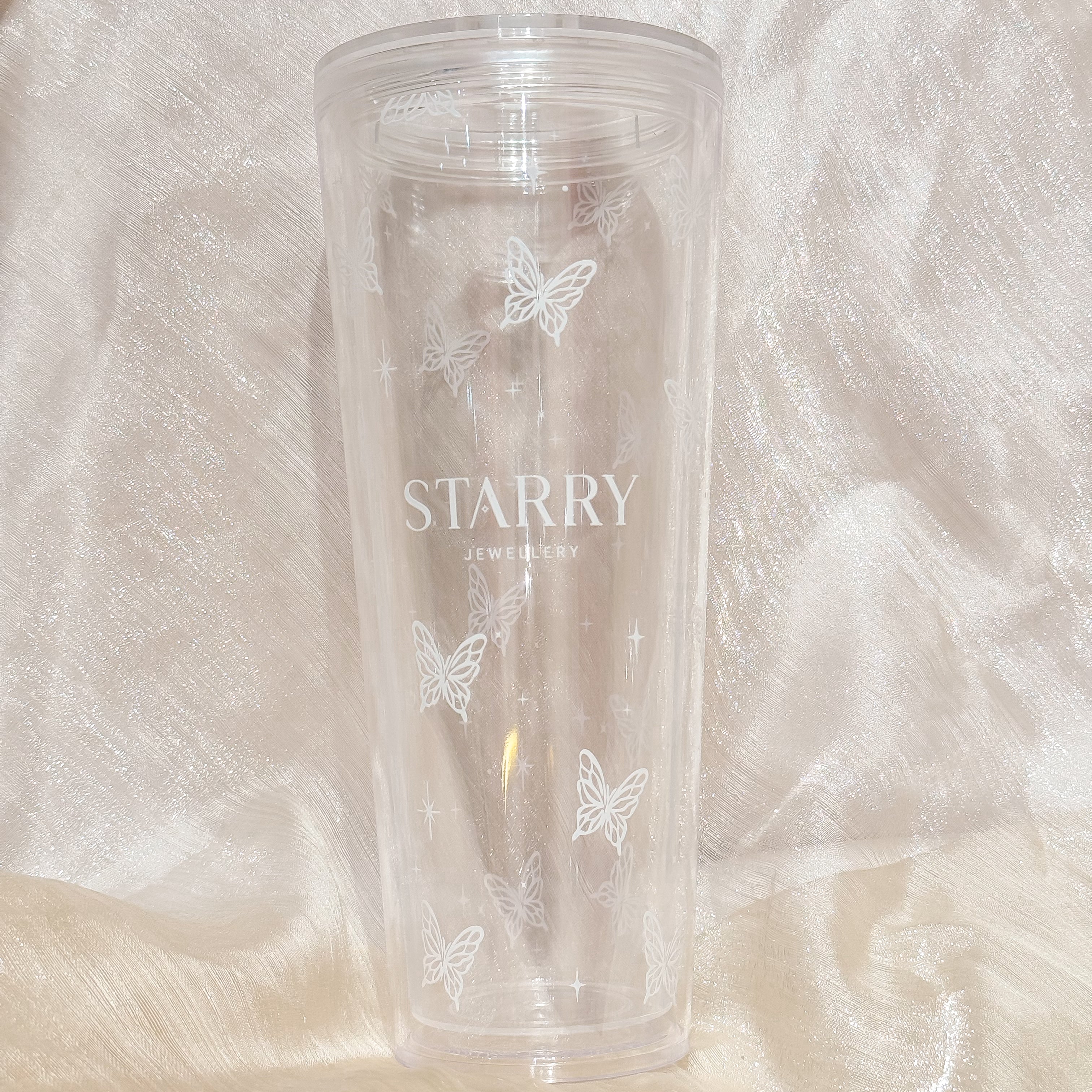 STARRY BUTTERFLY TUMBLER
