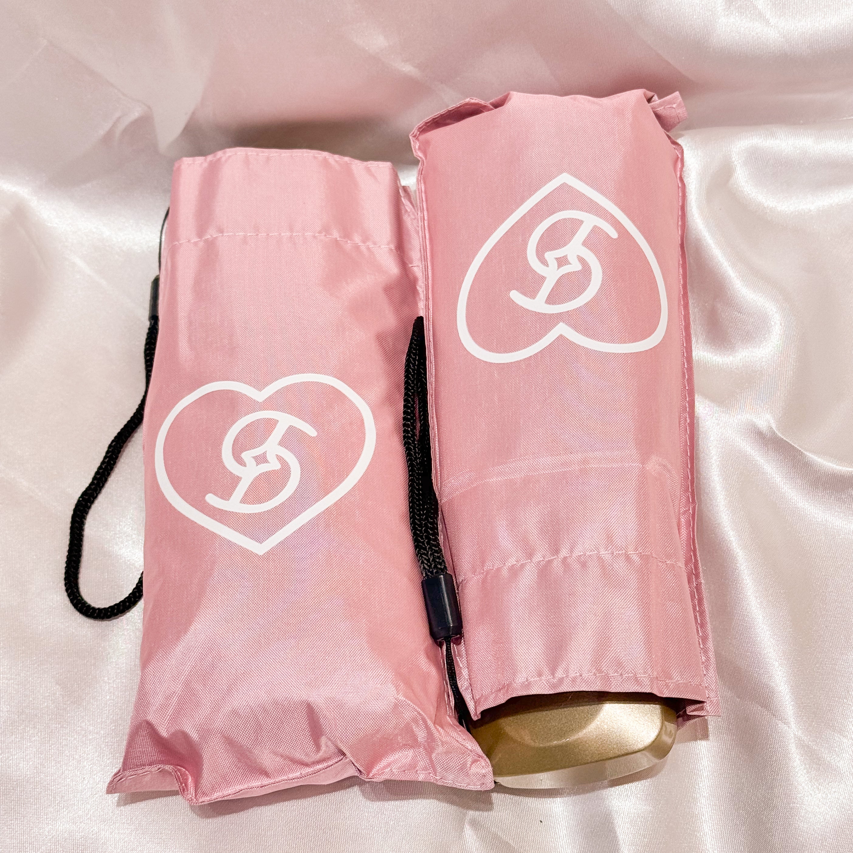STARRY PINK MONOGRAM UMBRELLA