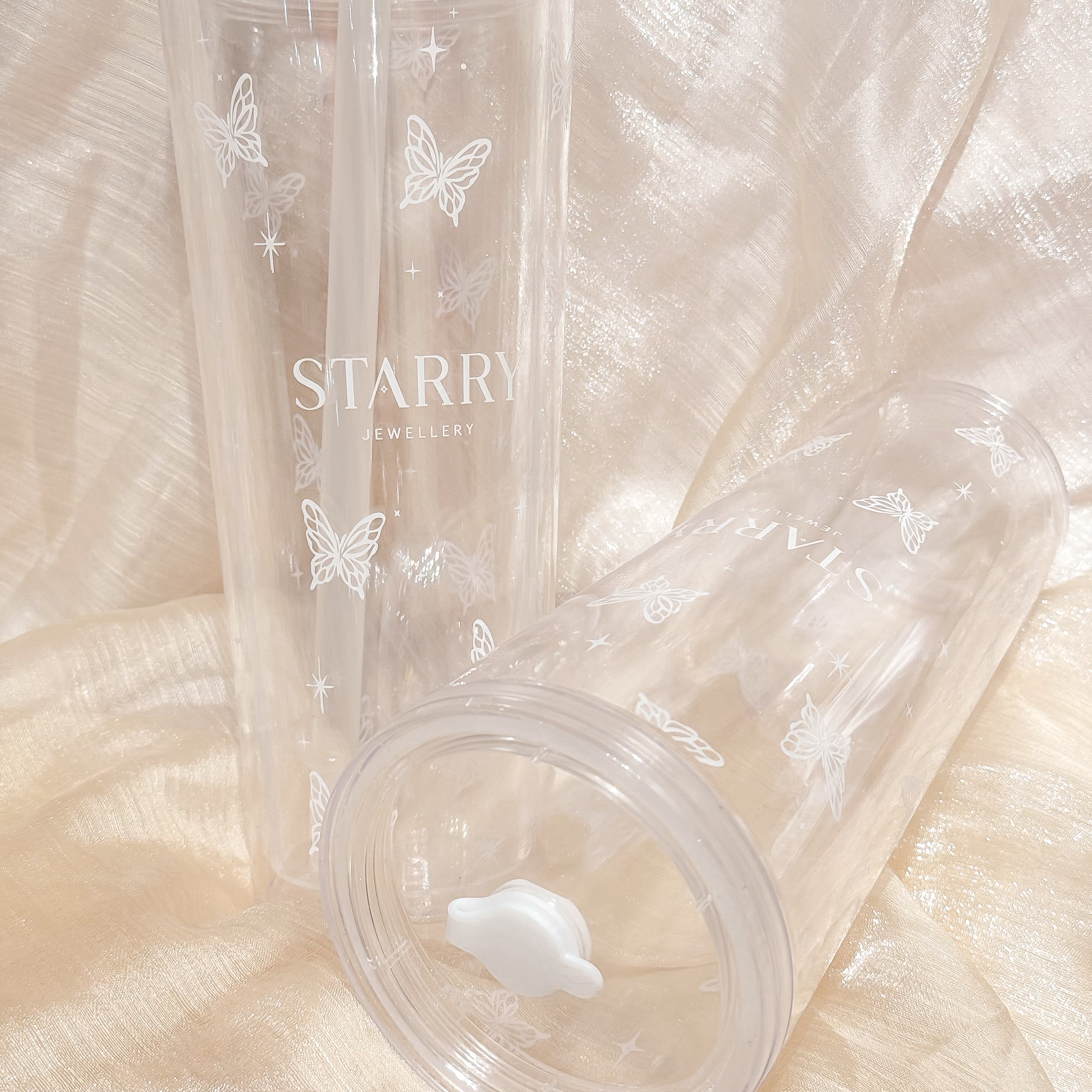 STARRY BUTTERFLY TUMBLER