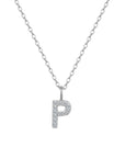 STARRY INITIAL AND NUMBER PENDANT
