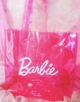 BARBIE™ PINK JELLY TOTE