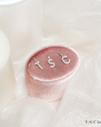 STARRY INITIAL AND NUMBER PENDANT