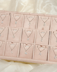 STARRY INITIAL AND NUMBER PENDANT