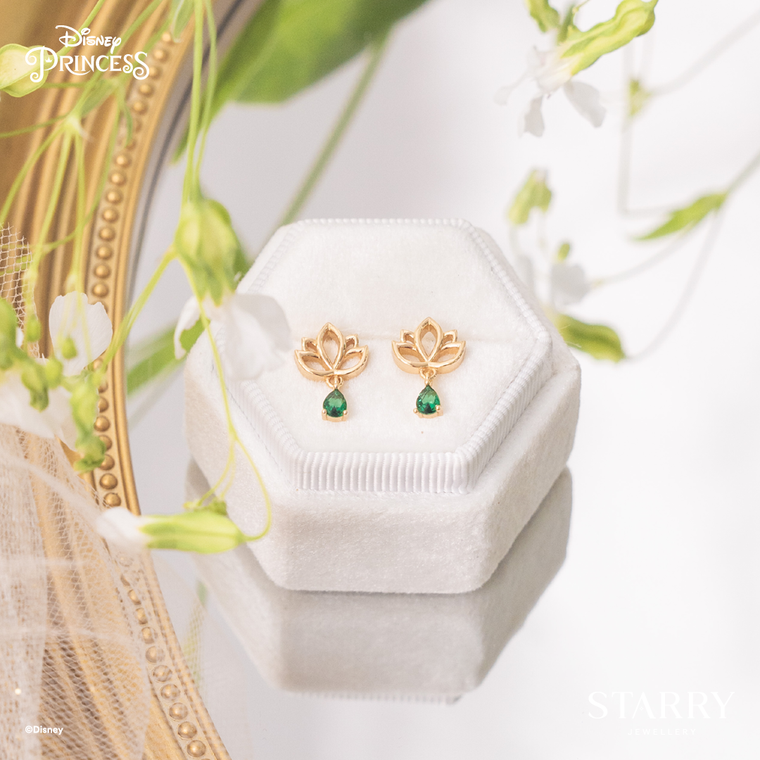 Jasmine necklace 2025 and earrings