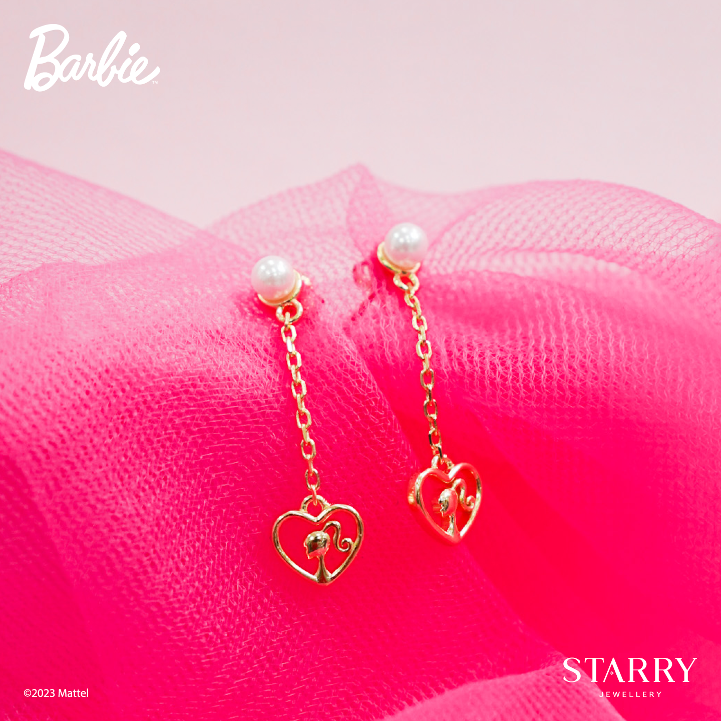 BARBIE™ PEARL DROP EARRINGS