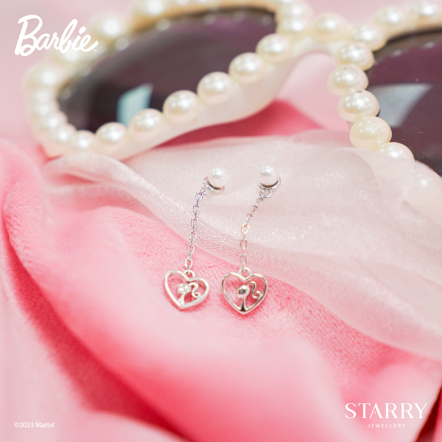 BARBIE™ PEARL DROP EARRINGS