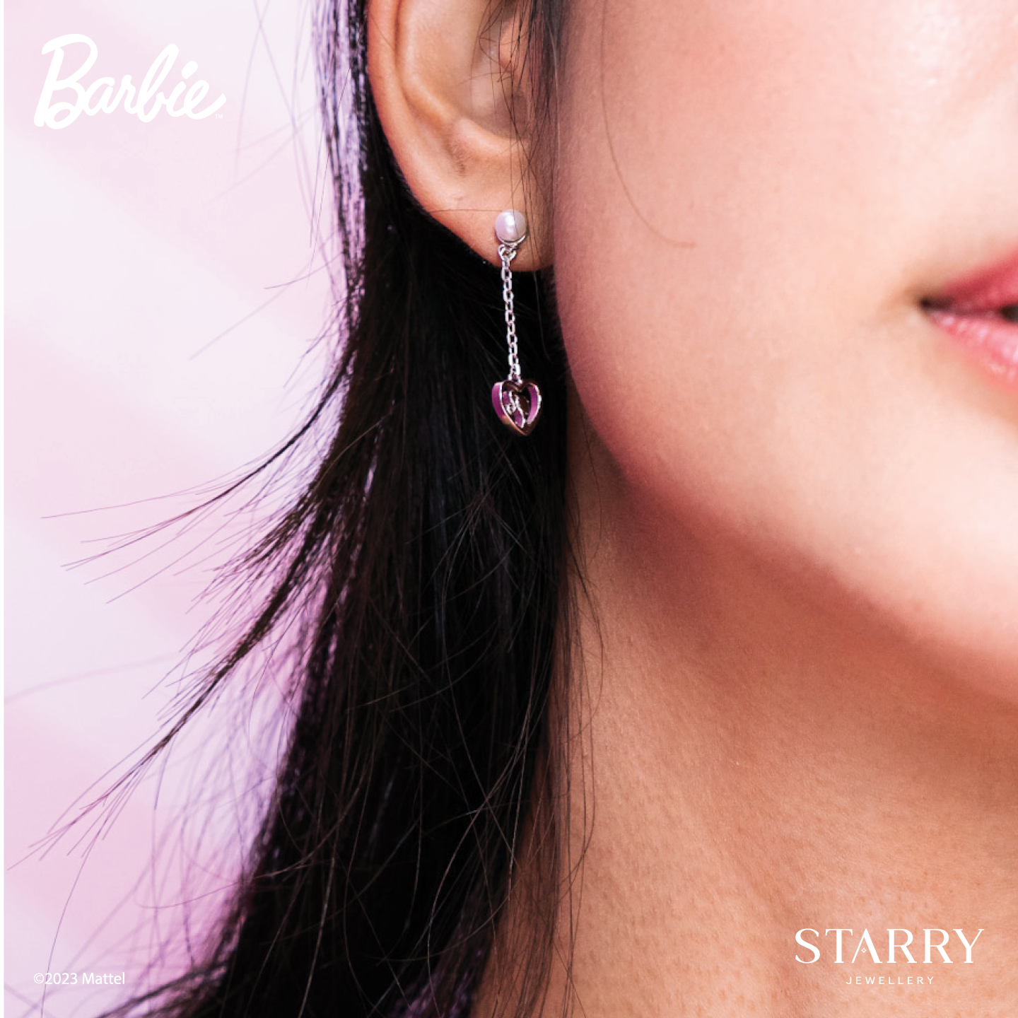 BARBIE™ PEARL DROP EARRINGS