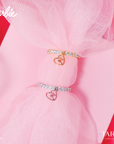 BARBIE™ PAVÉ CHARM RING