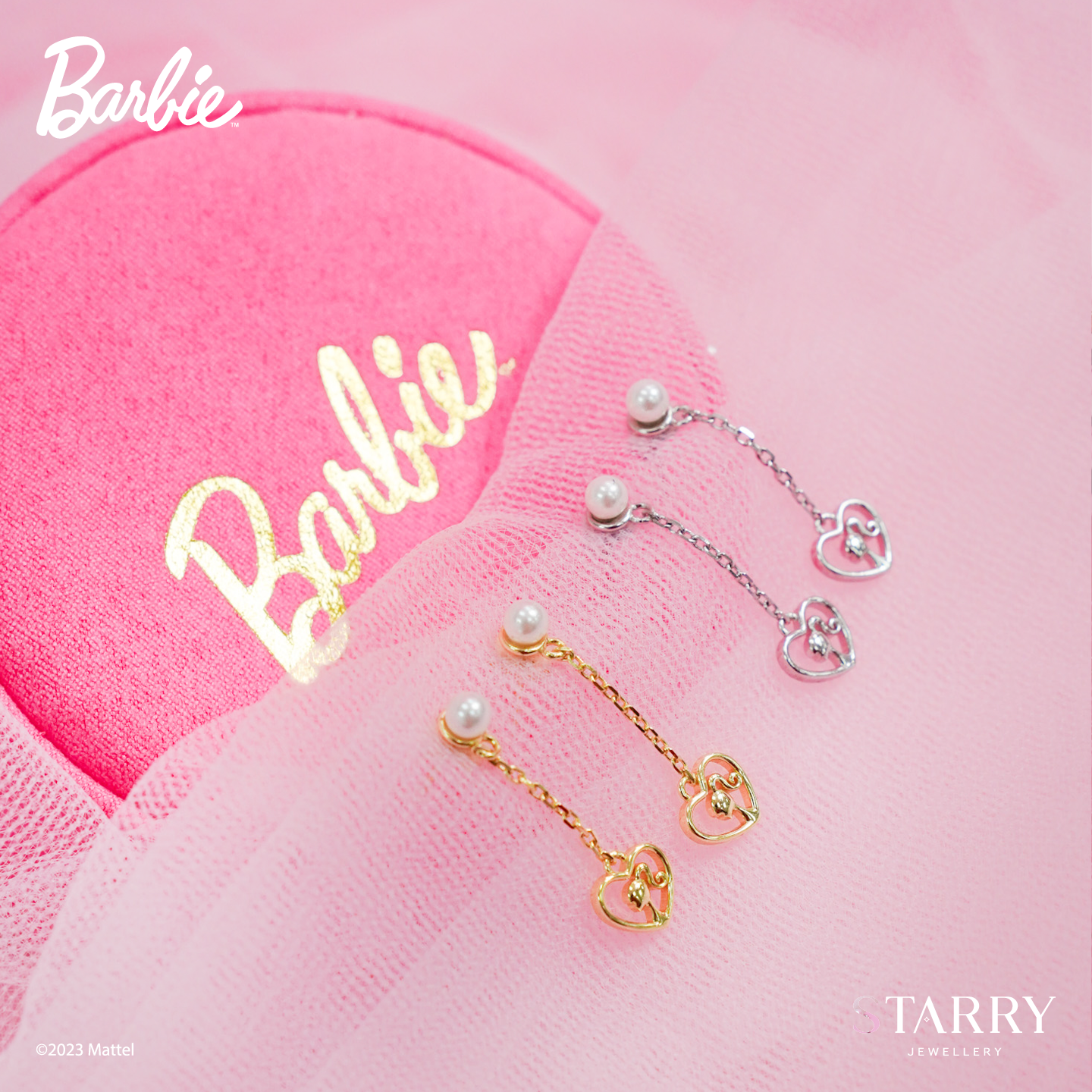 BARBIE™ PEARL DROP EARRINGS