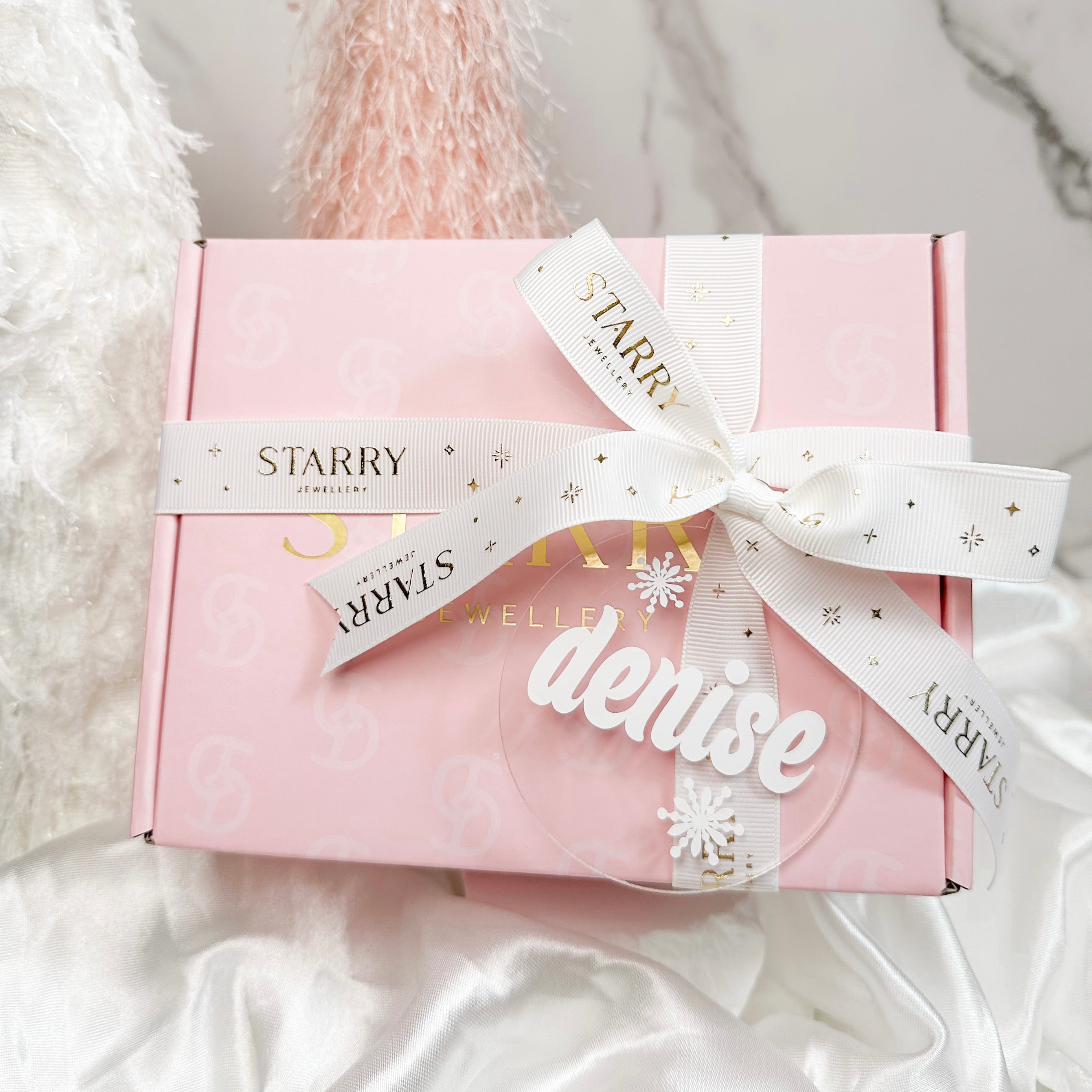 Pink sale gift wrap