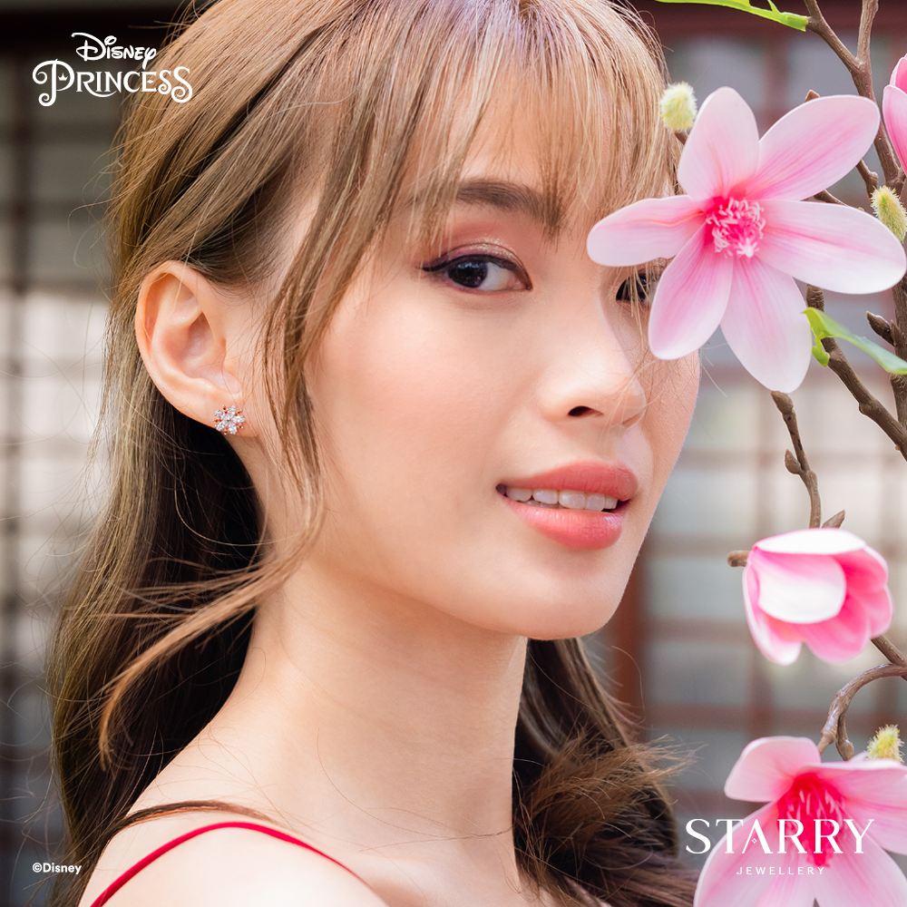 MULAN FEARLESS BLOSSOM EARRINGS The Starry Co