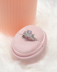 HANNAH - Heart Diamond Simulant Ring