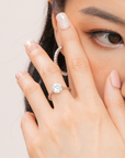 ELLA - Diamond Simulant Solitaire Ring
