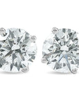 Starry Diamonds IGI Certified | 2Carat D VS1 | 18K Solitaire Lab Grown Diamond Earrings [The Starry Co.]