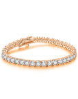 DIANA - 4mm Diamond Simulant Tennis Bracelet