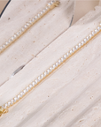 DIANA - 4mm Diamond Simulant Tennis Bracelet