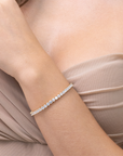 DIANA - 4mm Diamond Simulant Tennis Bracelet