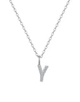 STARRY INITIAL AND NUMBER PENDANT