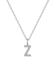 STARRY INITIAL AND NUMBER PENDANT
