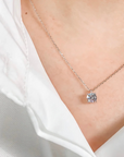 Starry Diamonds IGI Certified | 1.02Carat D VVS2 | 18K Solitaire Lab Grown Diamond Necklace [The Starry Co.]