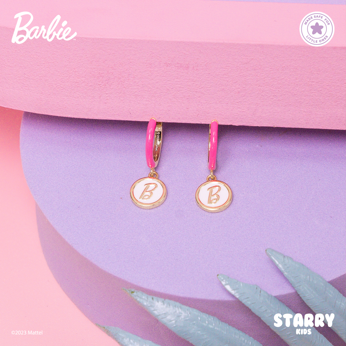 BARBIE™ “B” CHARM HUGGIES [KIDS] – The Starry Co