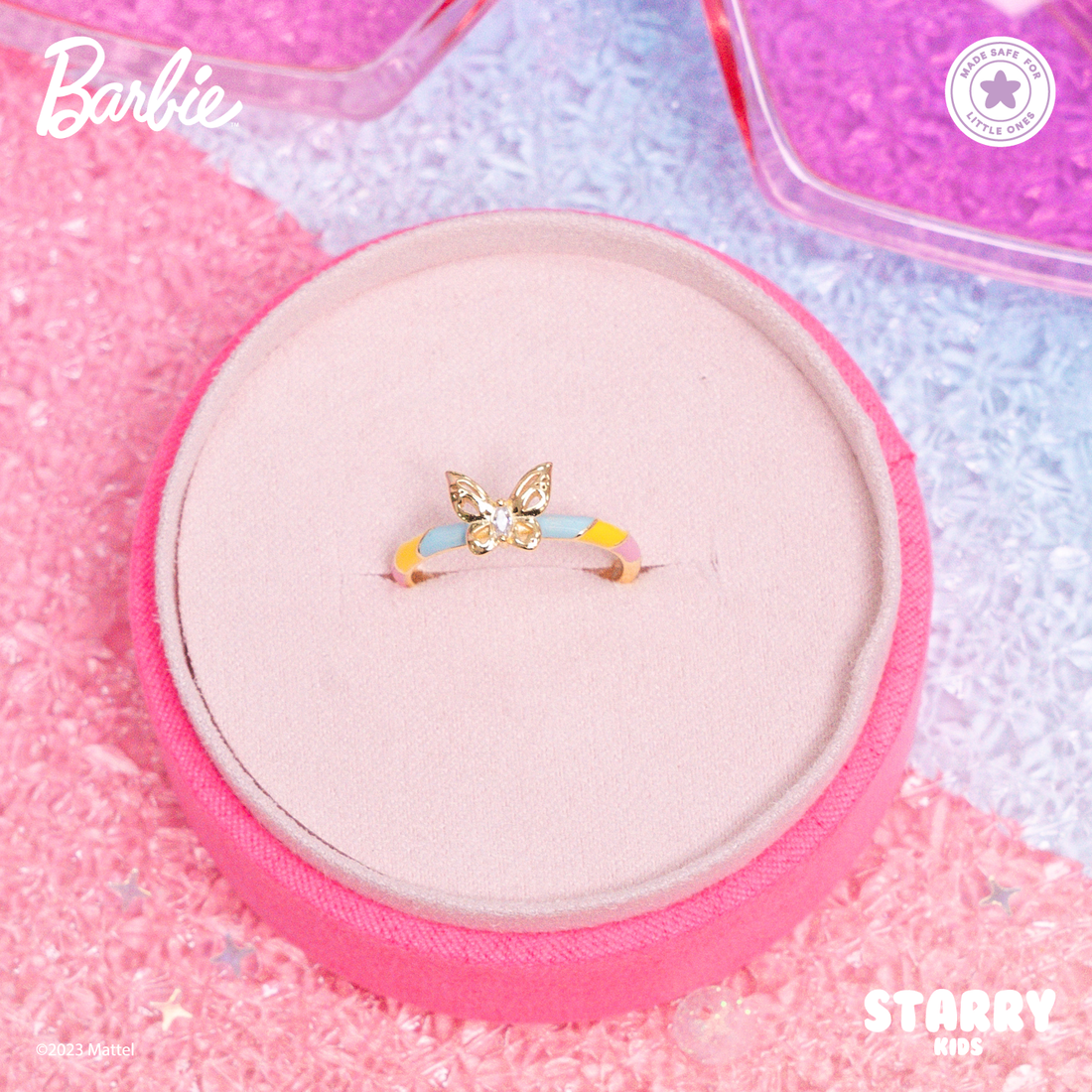 BARBIE™ BUTTERFLY RING [KIDS] – The Starry Co