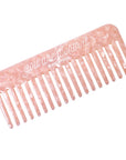 "YOU ARE WORTH IT" PINK SHELL COMB