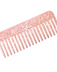 "YOU ARE WORTH IT" PINK SHELL COMB
